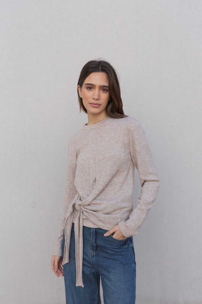 T-Shirt with Knot Detail