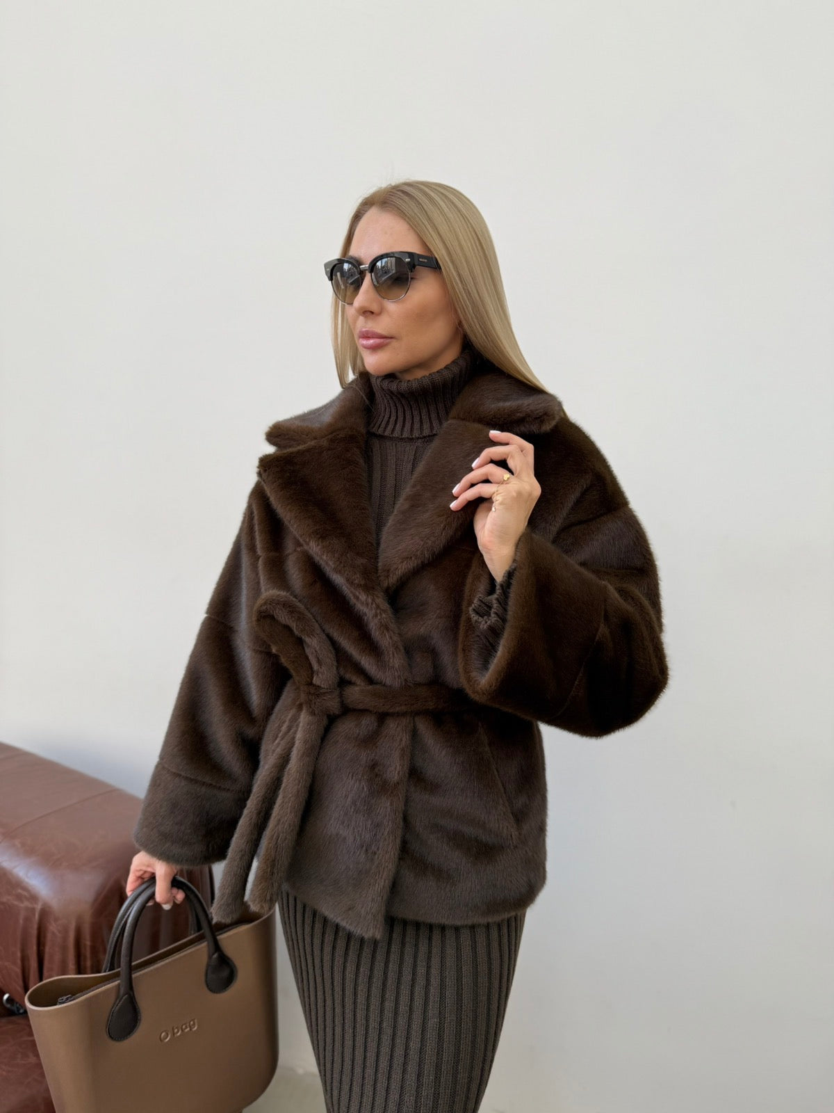 Dvipusis kailinis paltas