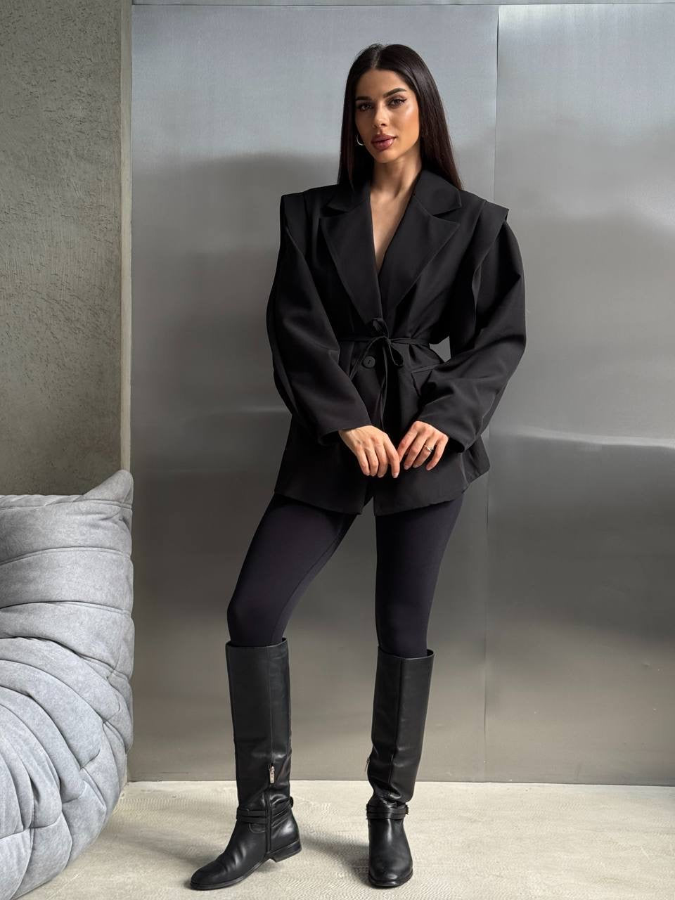 BLAZER WITH SHOULDER