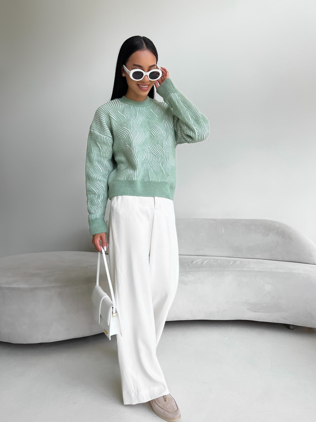 Stylish Sweater green