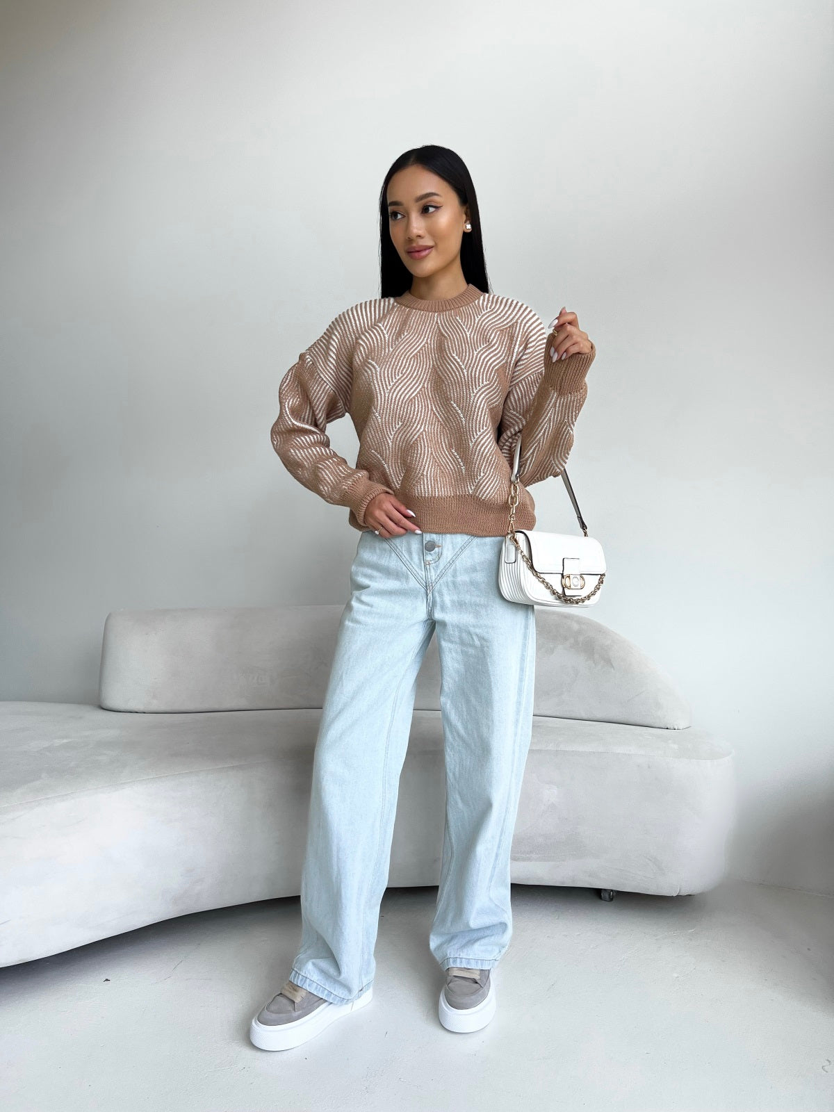 Stylish Sweater beige