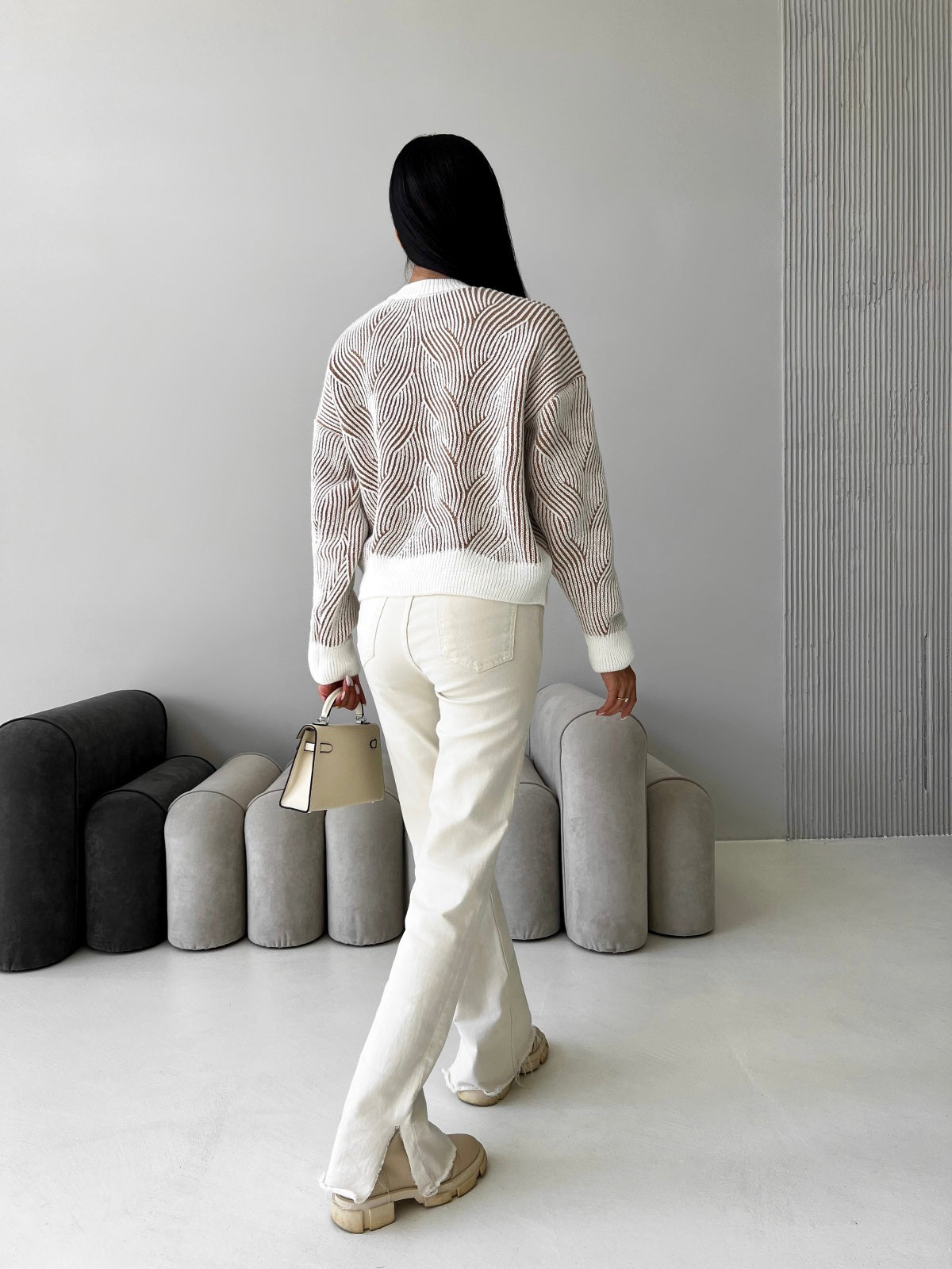 Stylish Sweater milky