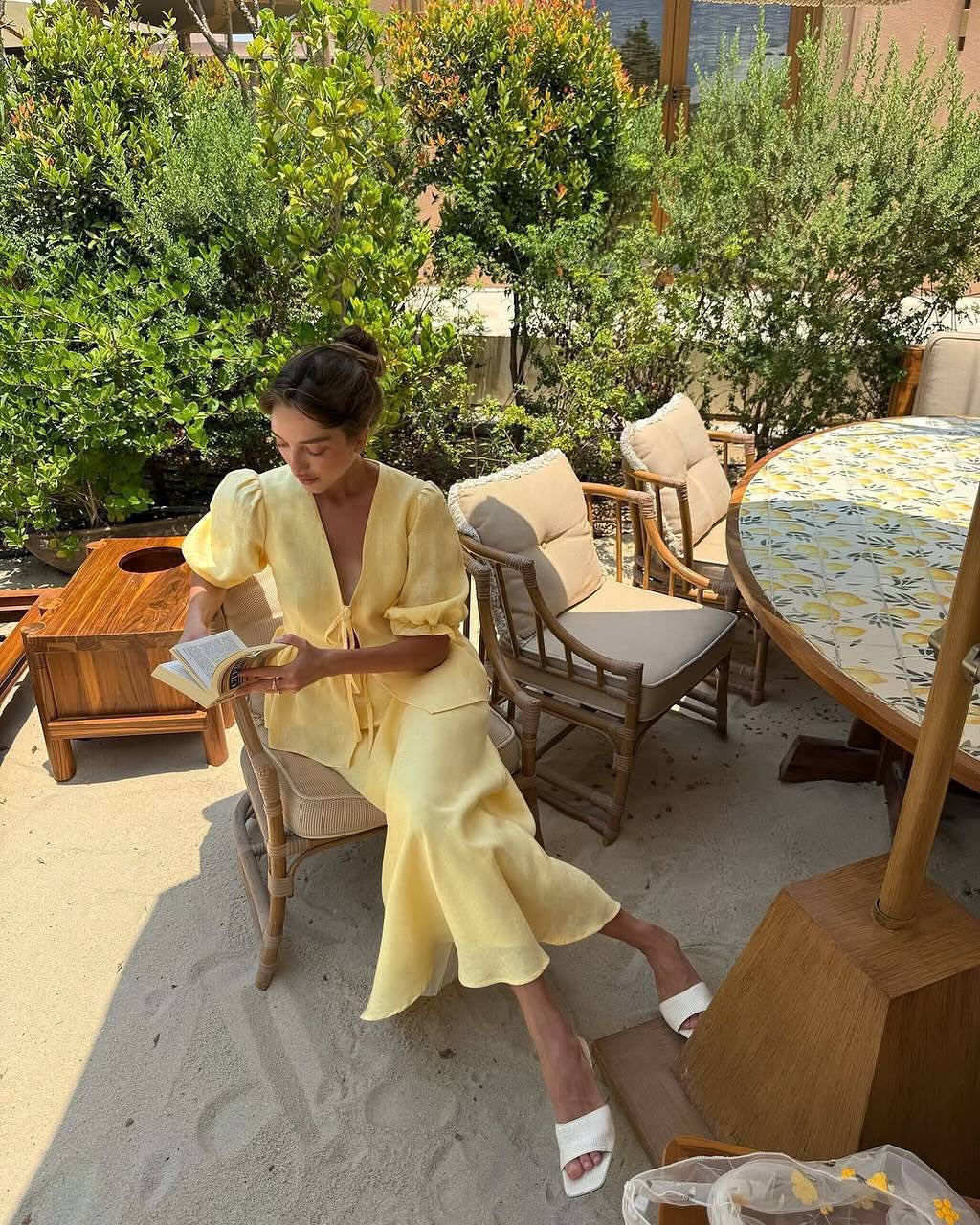 3-colors Linen Set – Natural Summer Elegance