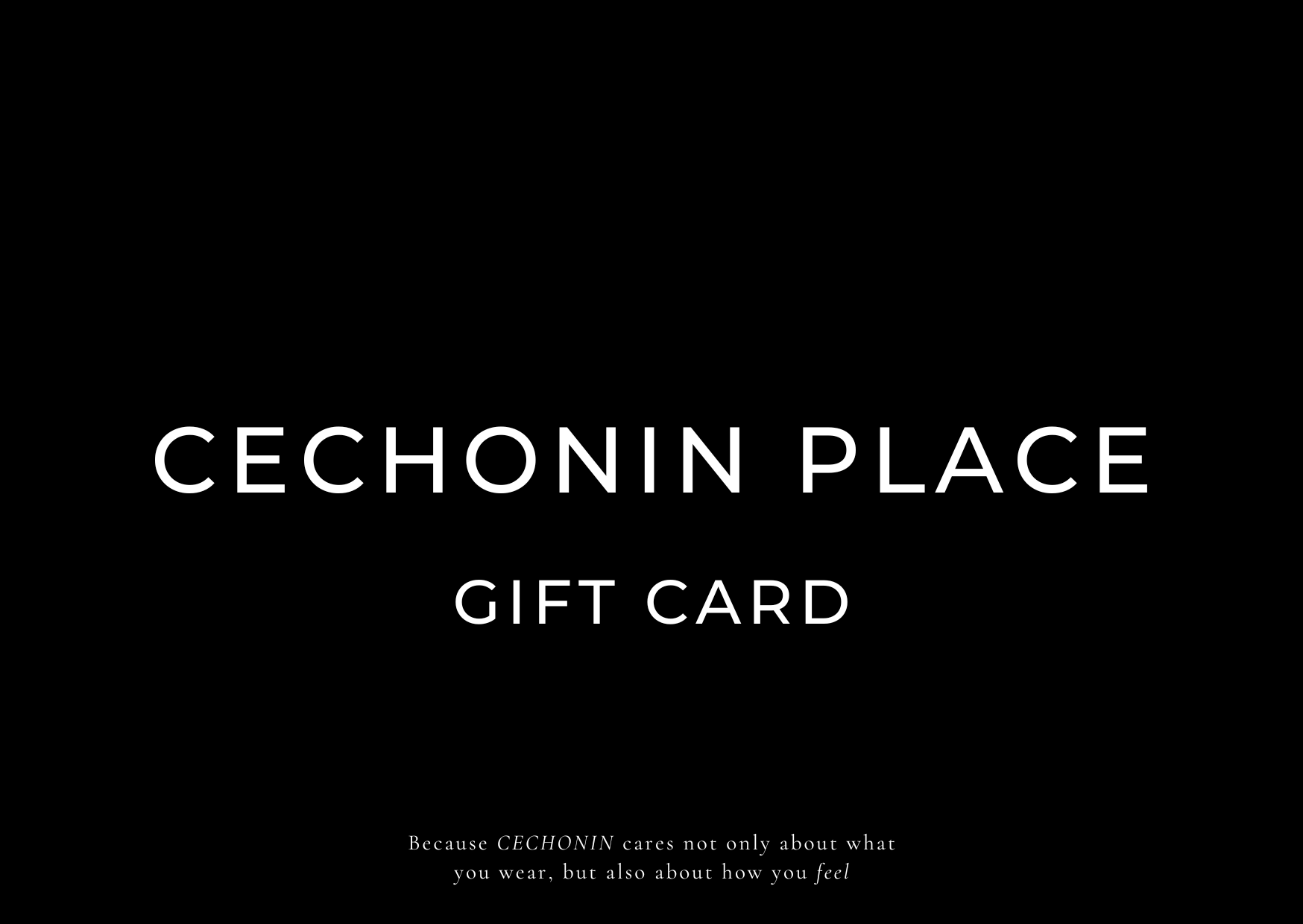 CECHONIN PLACE Gift Card