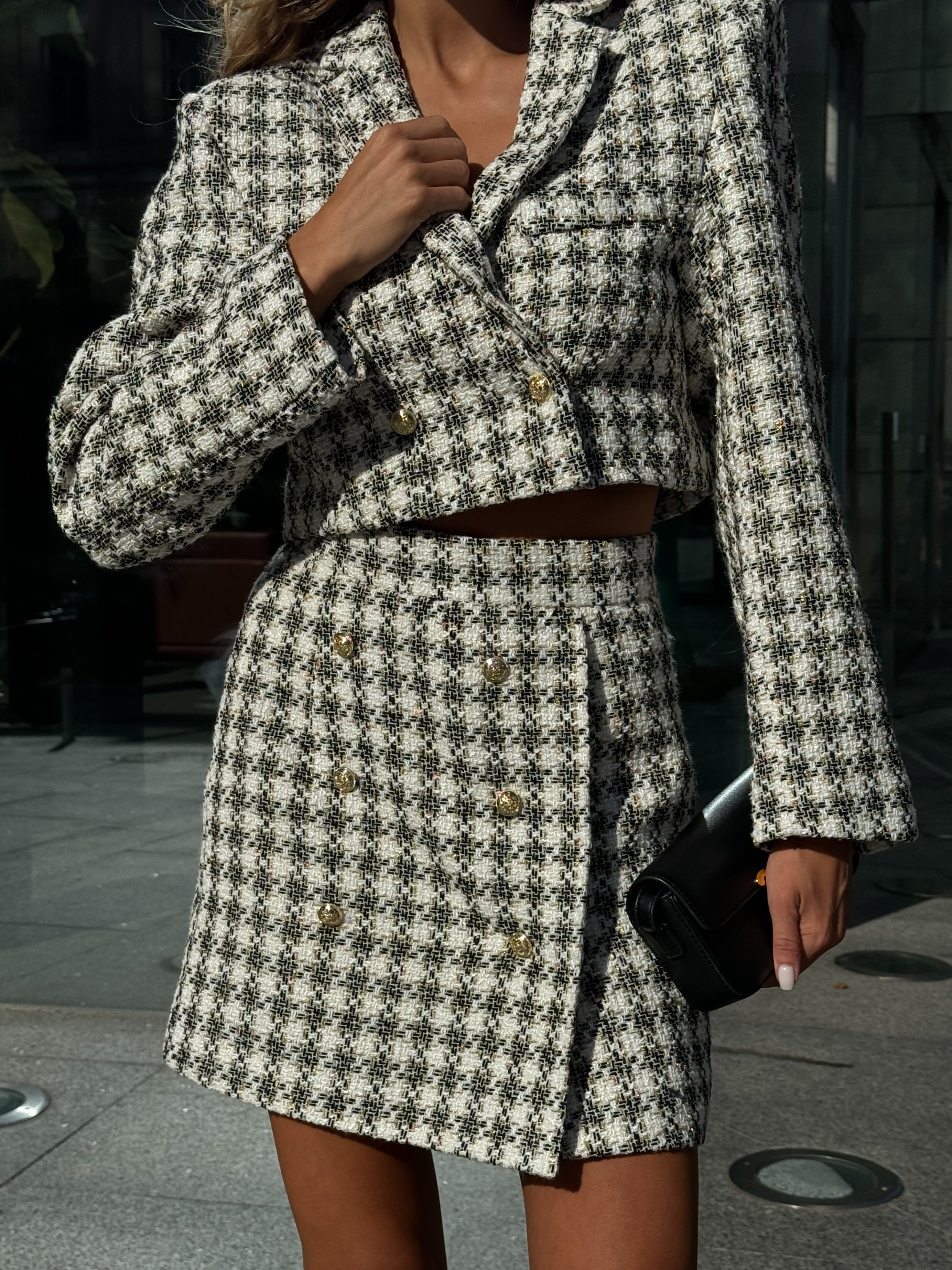 PREMIUM QUALITY Tweed Two-Piece Set