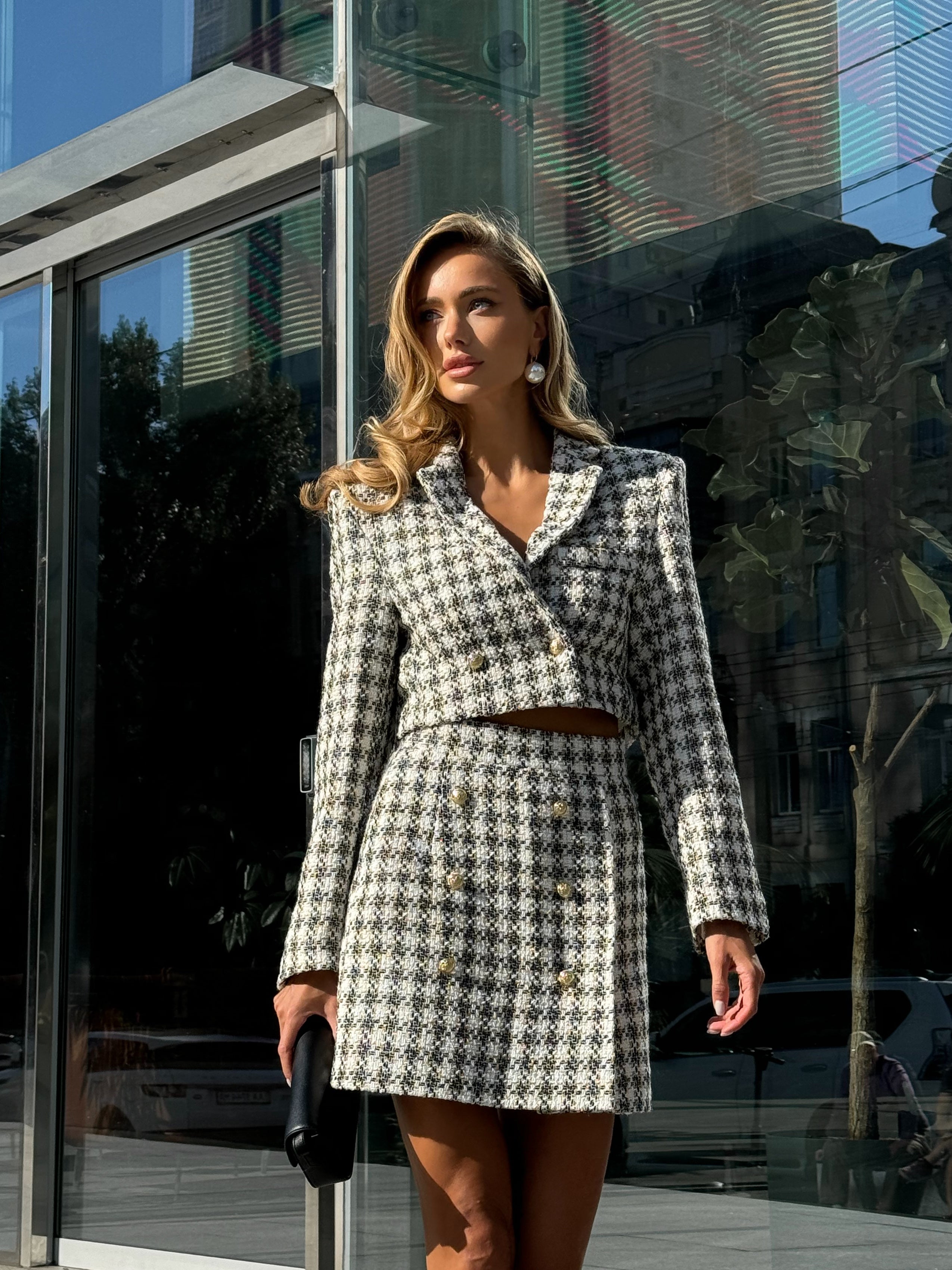 PREMIUM QUALITY Tweed Two-Piece Set