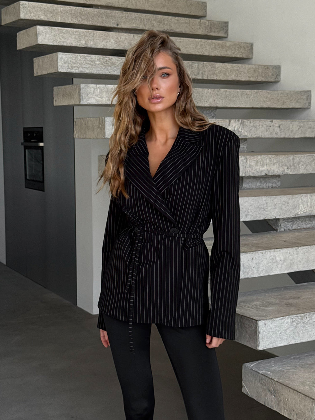 GESTREIFTE JACKE in 2 Farben