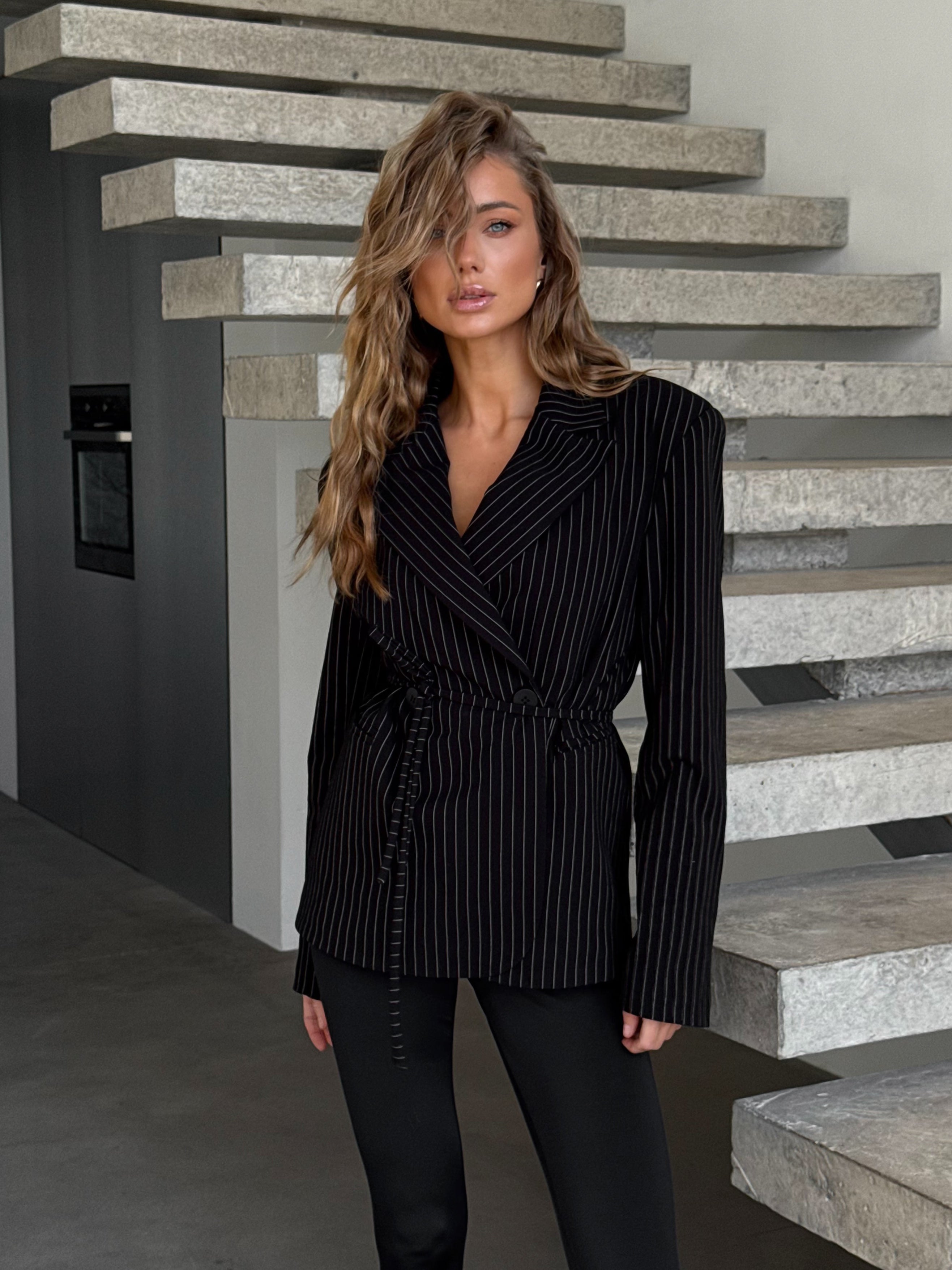 GESTREIFTE JACKE in 2 Farben