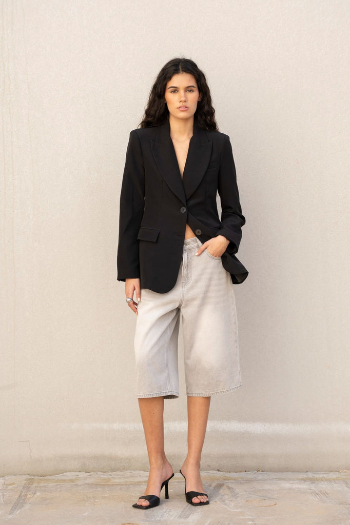 Fitted Tailored Blazer