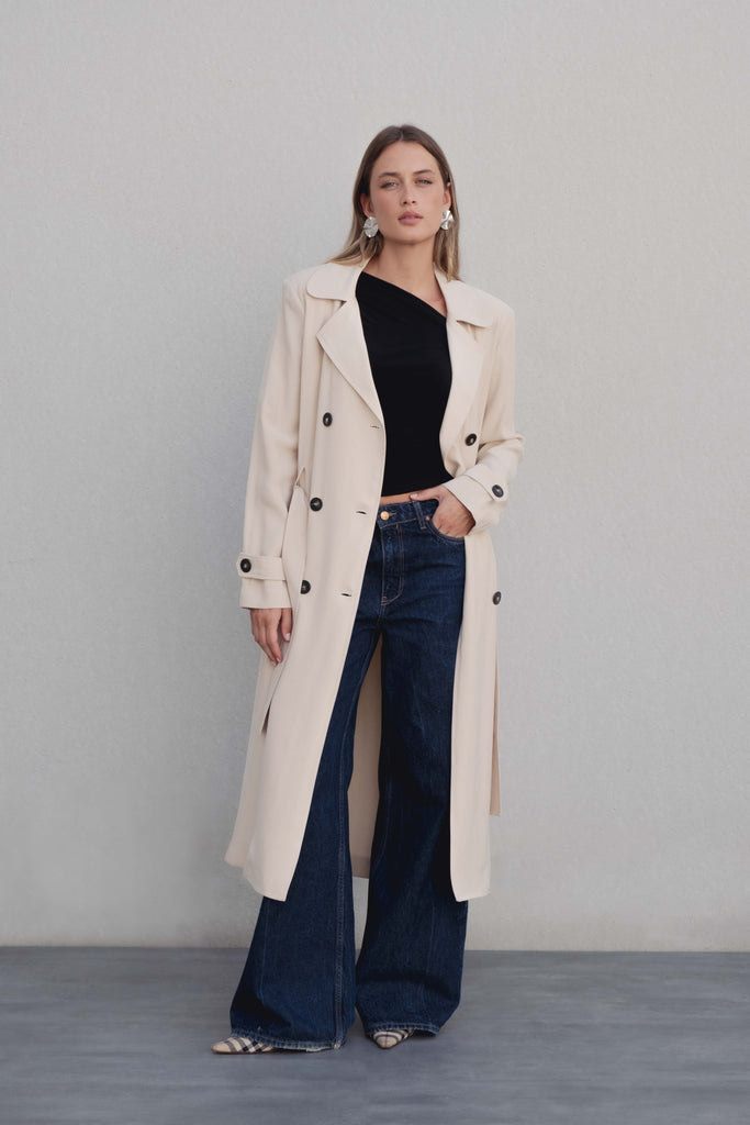 Trench Coat with Belt