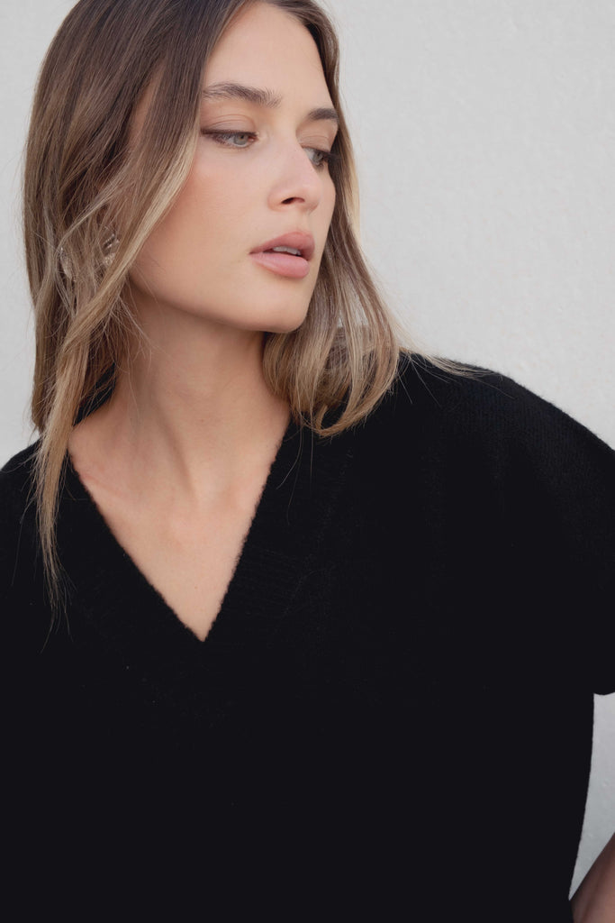 Oversized V-Neck Sweater