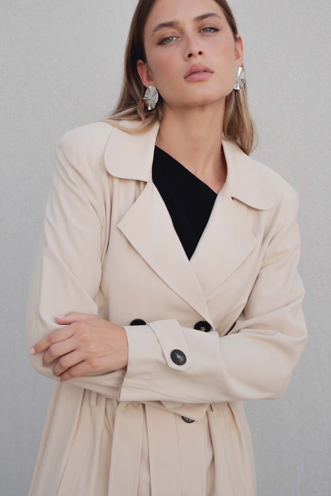 Trench Coat with Belt