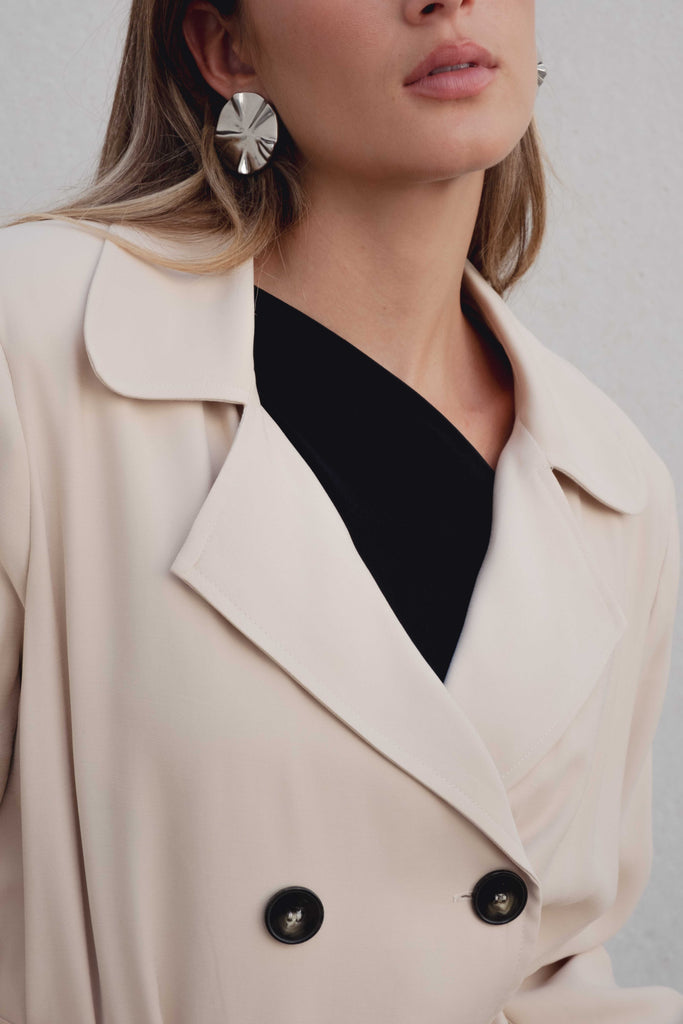 Trench Coat with Belt