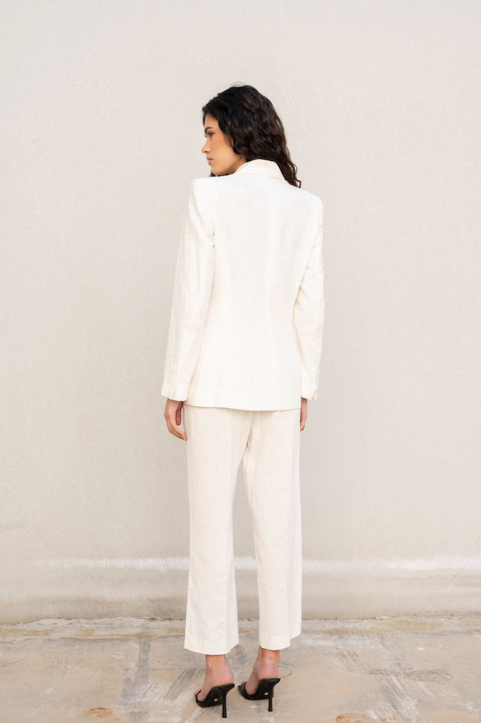 Linen Crudo Blazer