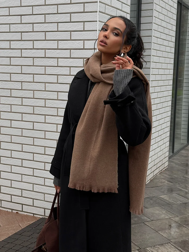 PREMIUM QUALITY Cashmere black coat