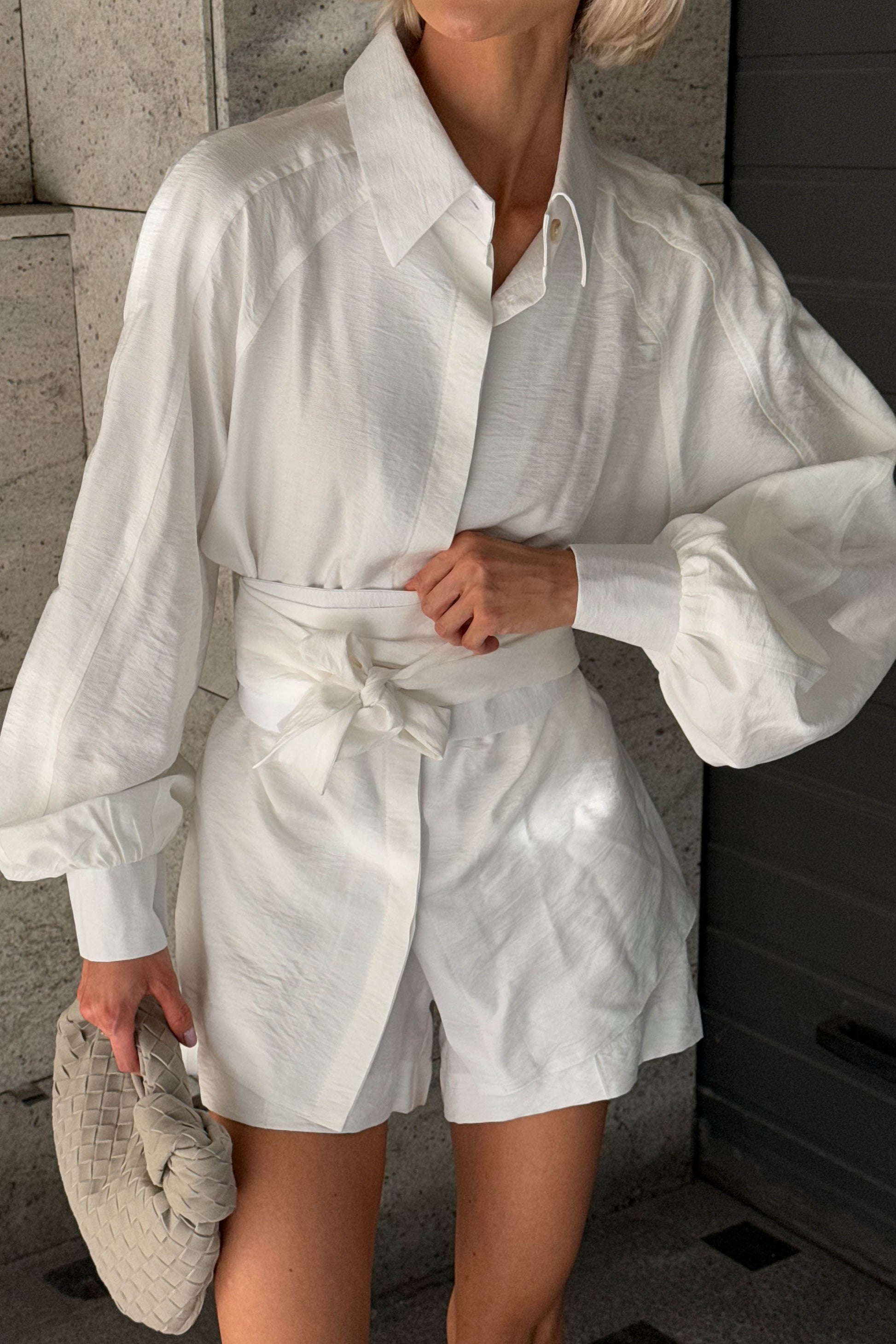 LINEN Suit with shorts