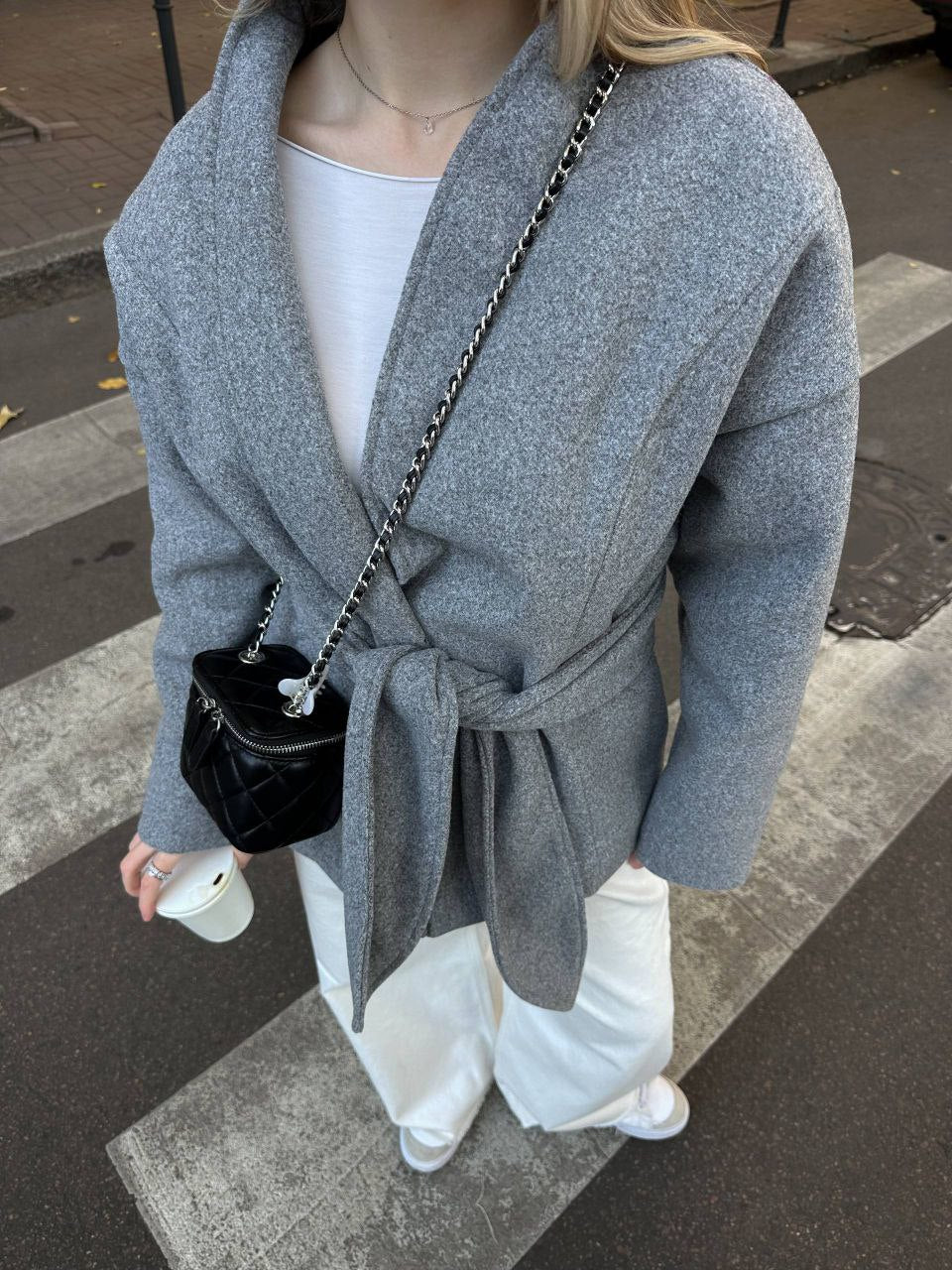 Wool Belted Coat
