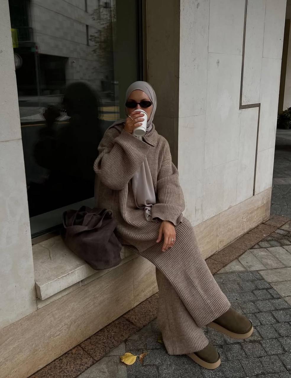 Two-Piece Knitwear Set