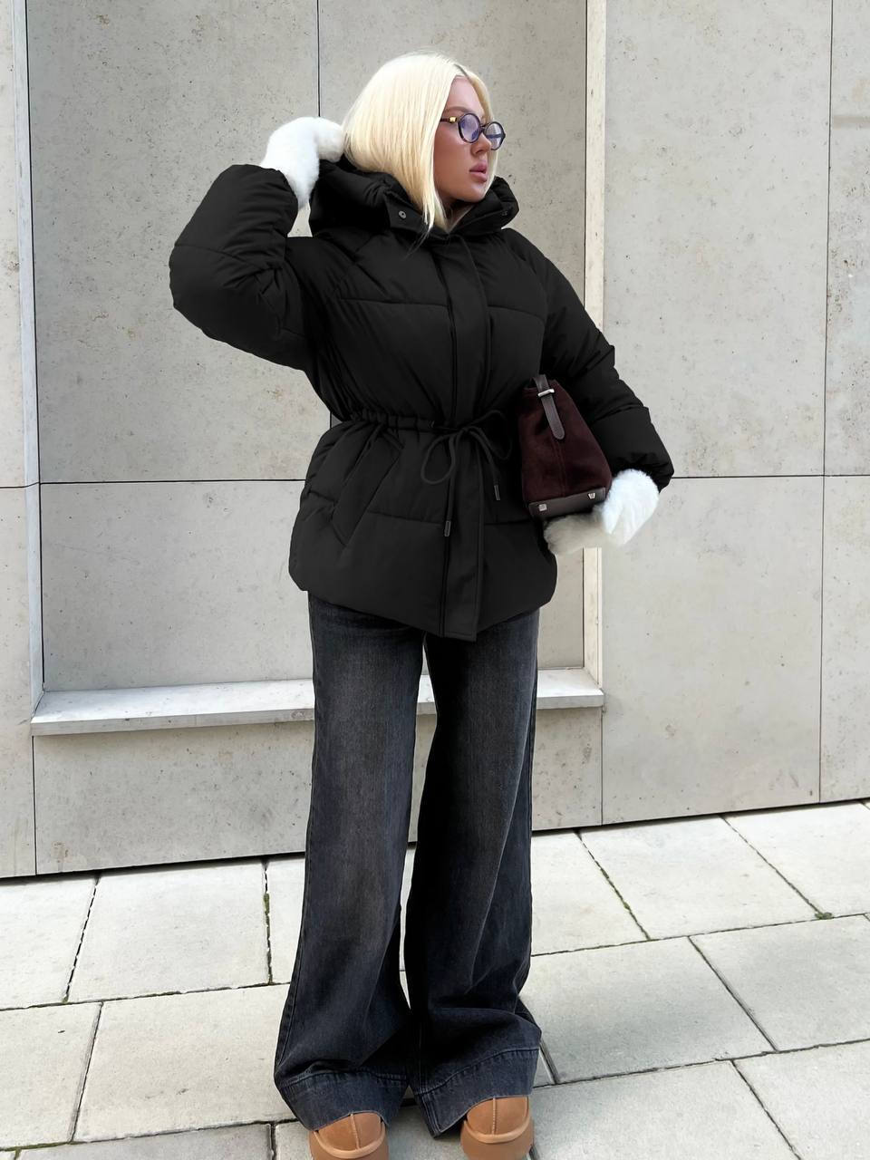 Ultra-Trendy Shearling Bomber