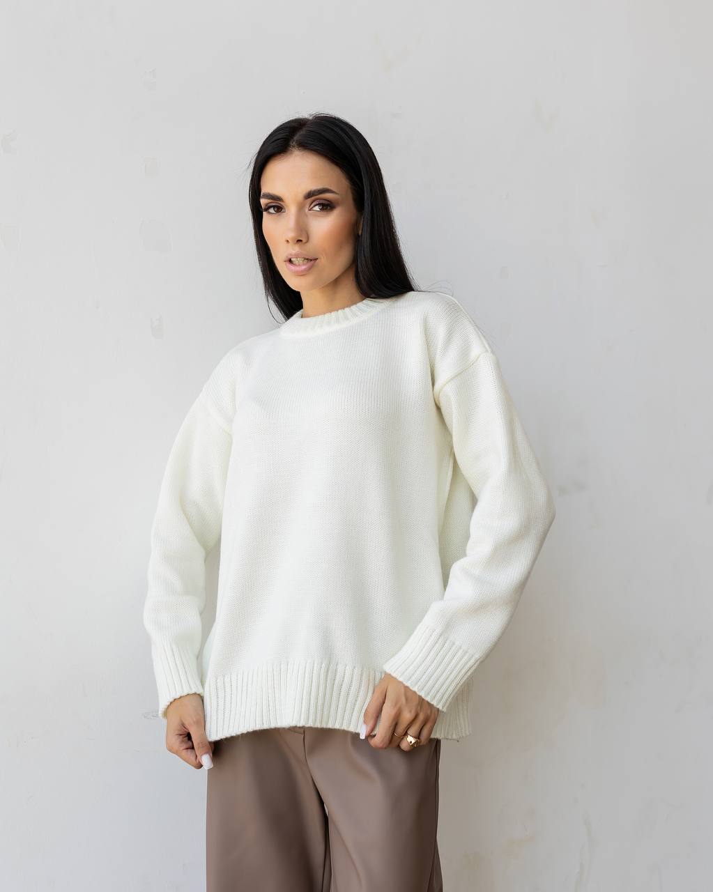 Cozy Wool Blend Sweater