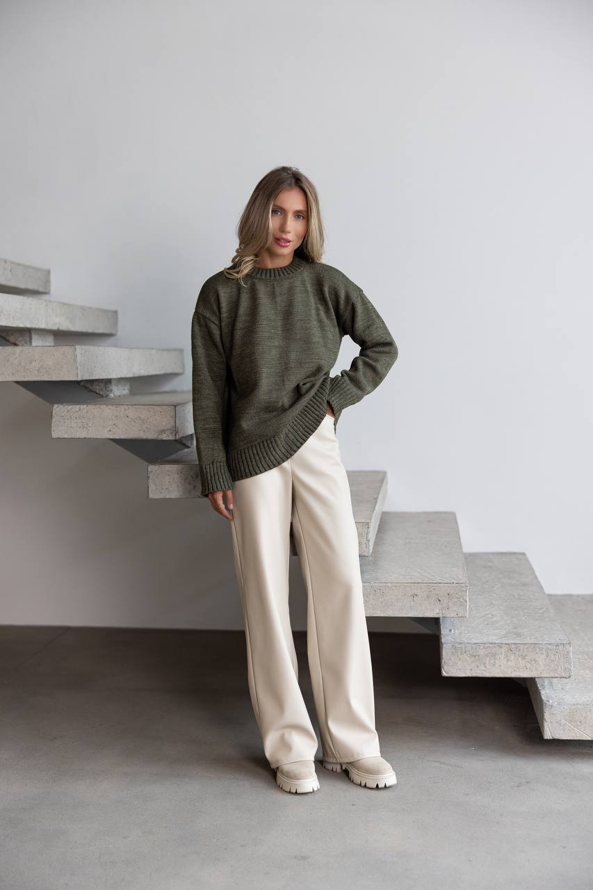 Cozy Wool Blend Sweater