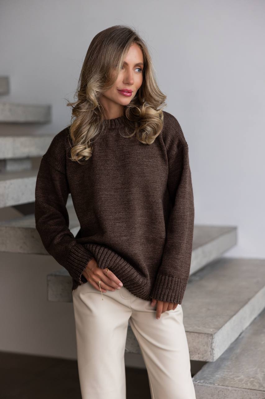 Cozy Wool Blend Sweater