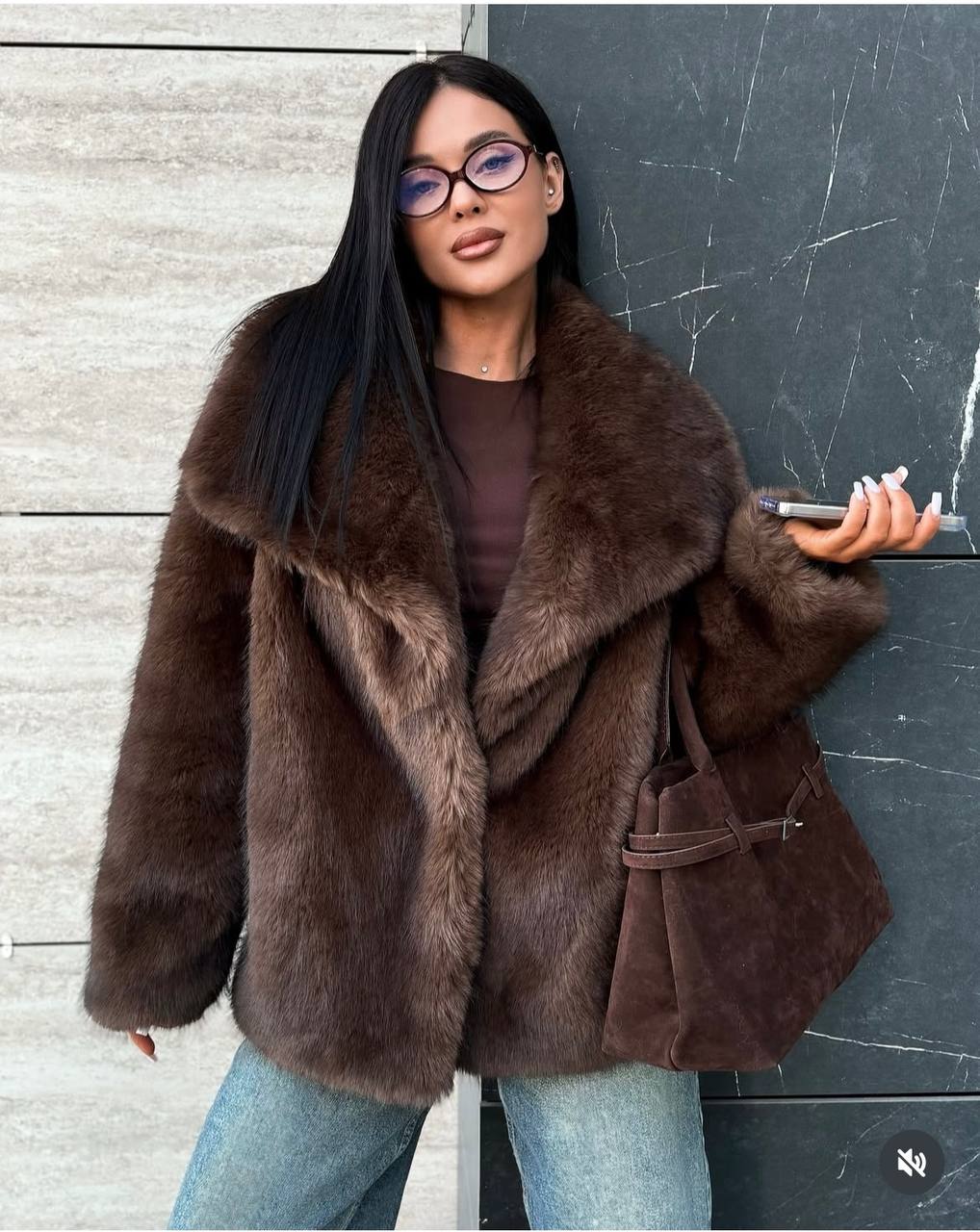 Faux Fur Coat