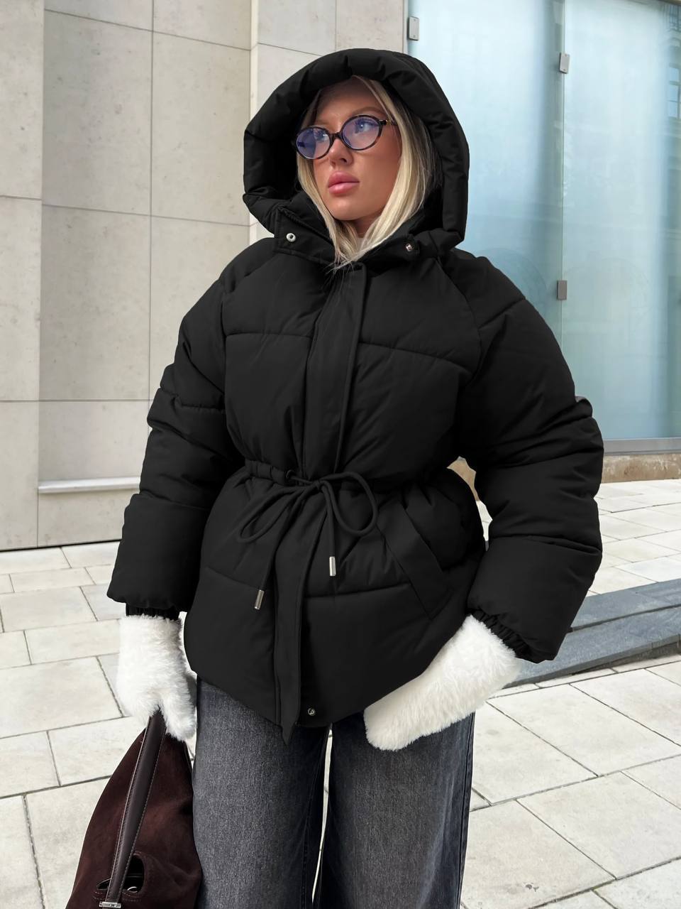 Ultra-Trendy Shearling Bomber