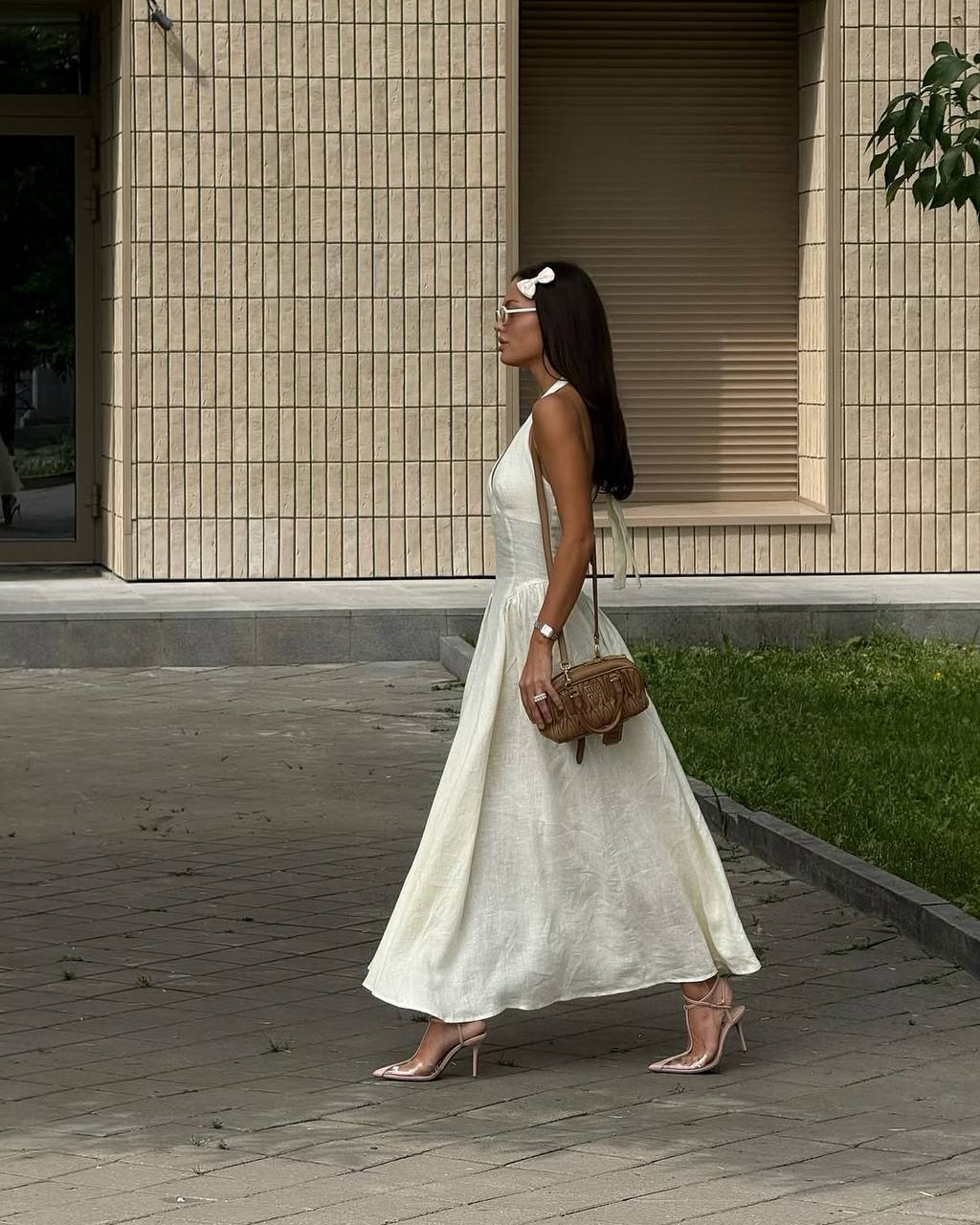 LEONORA LINEN DRESS