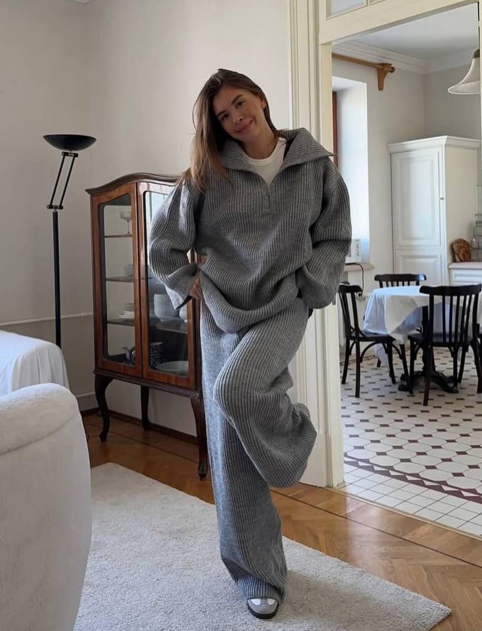 Two-Piece Knitwear Set